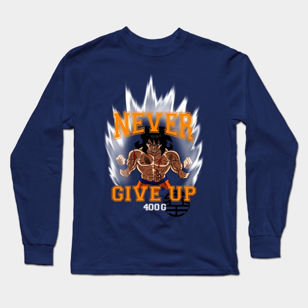 Never Give Up 400G Long Sleeve T-Shirt by RMK